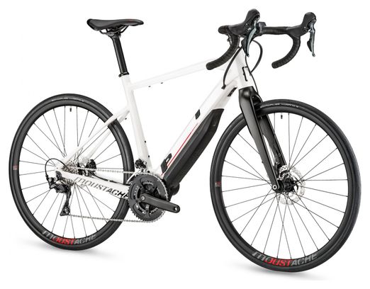 Moustache Dimanche 28.3 Elektrisches Rennrad Shimano Tiagra 10S 500 Wh 700 mm Weiß 2020