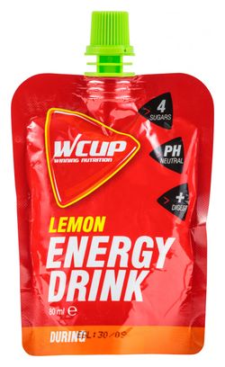 6 Gels énergétiques WCUP Energy Drink Citron 6 x 80ml