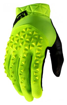Guanti lunghi 100% Geomatic Yellow Fluo