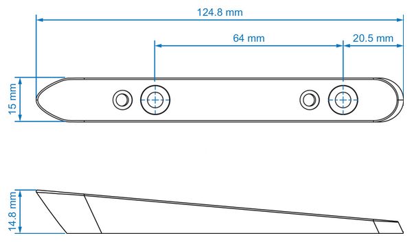 Set di cunei Profile Design HSF BTA per sistema di idratazione