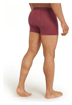 Icebreaker Anatomica Bordeaux boxerslip