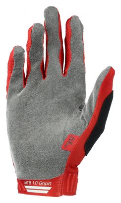 Leatt MTB 1.0 GripR Gloves Chilli Red