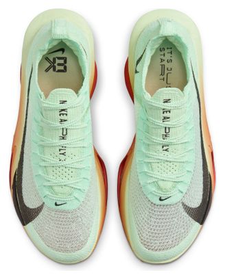 Nike Alphafly 3 Running Shoes Eliud Kipchoge Vert/Orange Homme