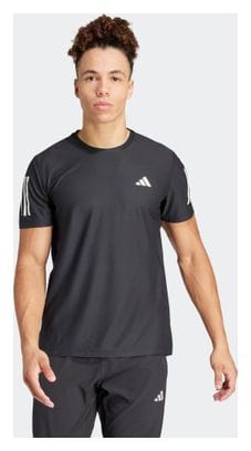 Adidas Own The Run short sleeve jersey Black Homme