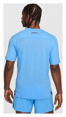 Maillot de manga corta Nike Solar Chase Azul Hombre