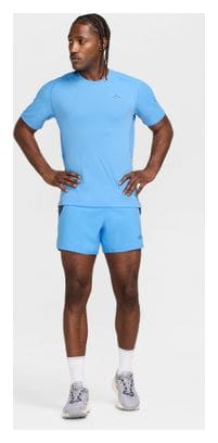 Nike Solar Chase short sleeve jersey Blue Homme