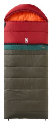 Sac de Couchage Trekking Vanoise 190 Gris et rouge Wilsa