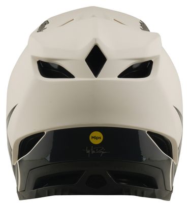 Casco integrale Troy Lee Designs D4 Composite Mips Stealth Pumice