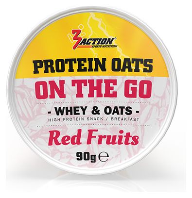 3ACTION PROTEIN OATS FRUITS ROUGES 90G