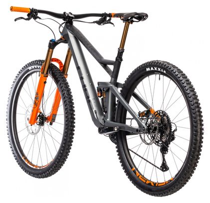 Cube Stereo 150 C:68 TM 29 MTB Shimano XT 12S 29'' Flash Grey Orange 2021 mit Vollfederung