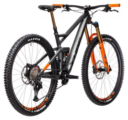 Cube Stereo 150 C:68 TM 29 MTB Shimano XT 12S 29'' Flash Grey Orange 2021 mit Vollfederung