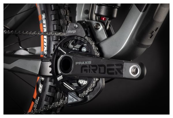 Cube Stereo 150 C:68 TM 29 MTB Shimano XT 12S 29'' Flash Grey Orange 2021 mit Vollfederung