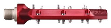 Spank Spike Reboot Flat Pedals Red