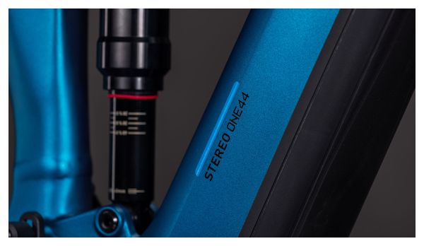 VTT Électrique Tout-Suspendu Cube Stereo Hybrid One44 EX 800 12V 800 Wh Bosch 120 Nm 29'' Bleu Electric 2026
