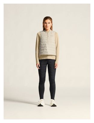 Damesmarcel SubZ Beige Mouwloos 1/2 Rits Vest