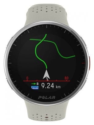 Montre GPS Polar Pacer Pro Blanc Snow