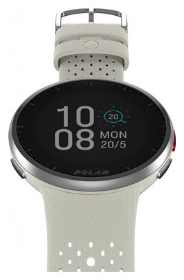 Montre GPS Polar Pacer Pro Blanc Snow