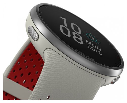 Montre GPS Polar Pacer Pro Blanc Snow