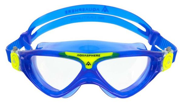 Aquasphere Vista Junior Swim Goggles Blue Yellow