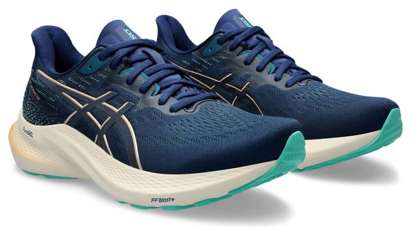 Scarpe da corsa Asics GT-2000 12 blu/beige da donna