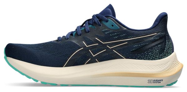 Chaussures de Running Femme Asics GT-2000 12 Bleu Beige