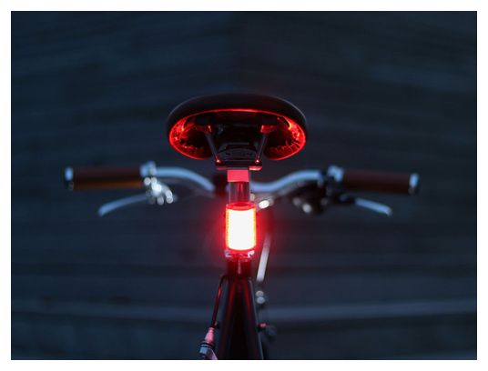 Lumière magnétique arrière pour vélo