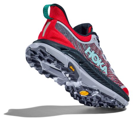 Chaussures Trail Hoka Mafate Speed 4 Rouge/Bleu/Noir Homme