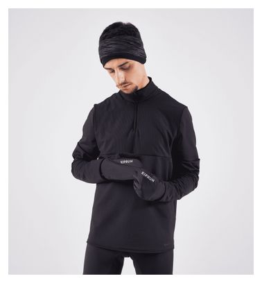 Kiprun Evolutiv V2 Running Gloves, Black