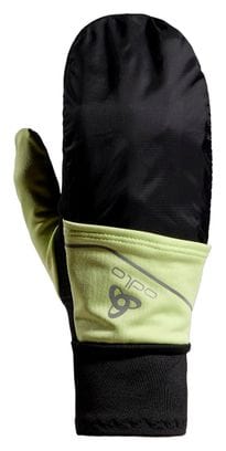 Winterhandschuhe Unisex Odlo Intensity Cover Safety Light Schwarz/Grün