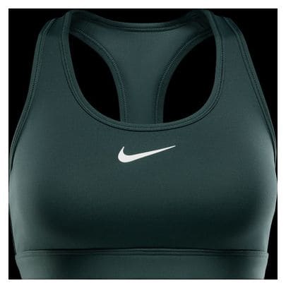 Brassière Nike Swoosh Medium Support Vert Femme