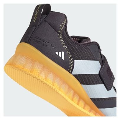 Adidas Adipower Weightlifting III Shoe Black Orange Unisex