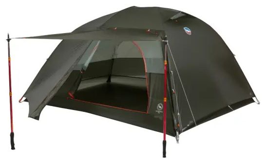 3 persoons tent Big Agnes Copper Spur UL3 Groen