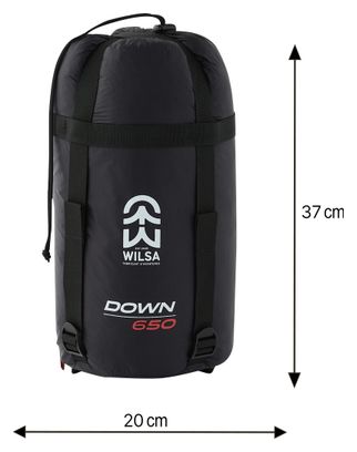 Sac de Couchage Duvets DOWN 650 Noir