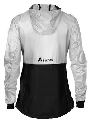 Giacca Surpas Stride bianco/grigio/nero da donna
