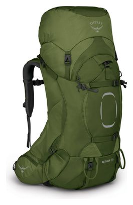 Bolsa de senderismo Osprey Aether 55 verde