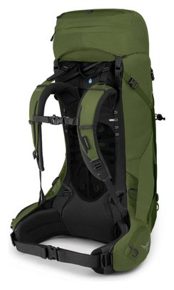 Bolsa de senderismo Osprey Aether 55 verde