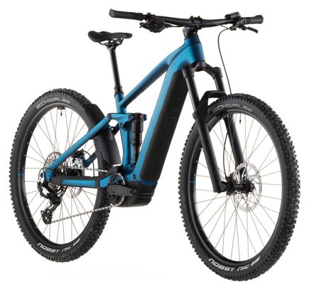 Cube Stereo Hybrid One44 EX 800 Electric Full Suspension MTB Sram Eagle 90/Eagle 70 12S 800 Wh 27.5'' Electric Blue 2026
