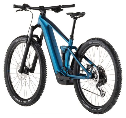 Cube Stereo Hybrid One44 EX 800 Electric Full Suspension MTB Sram Eagle 90/Eagle 70 12S 800 Wh 27.5'' Electric Blue 2026