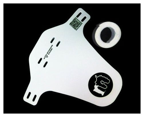 Guardabarros de BMX MUCKY NUTZ Blanco