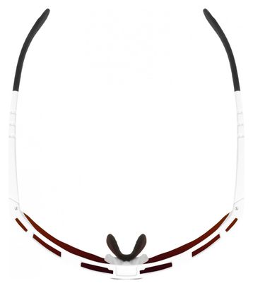Occhiali da sole Scicon Aeroshade Kunken Bianco/Rosso a specchio