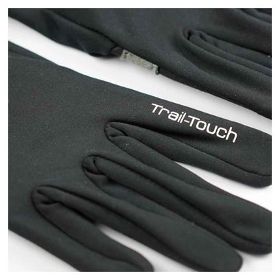 Lange Handschuhe Raidlight Trail Touch Schwarz