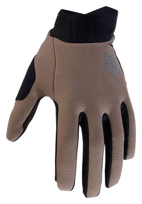 Fox Defend Fire Lunar Low-Profile Beige Gloves