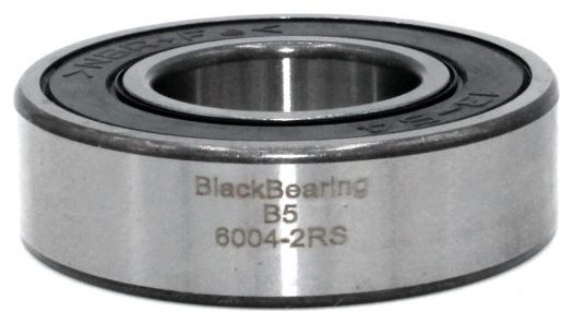 Zwart lager B5 6004-2RS 20 x 42 x 12