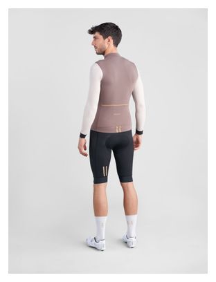 Spiuk Profit Ultralight Long Sleeve Jersey Brown/Beige