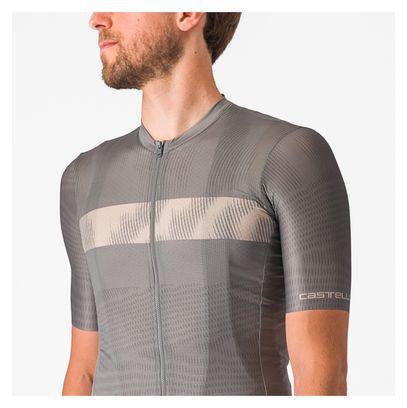 Castelli Unlimited Endurance Kurzarmtrikot Grau
