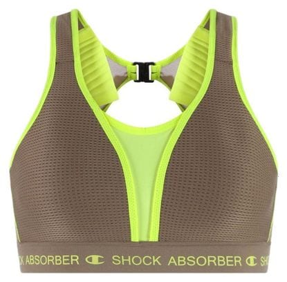 Shock Absorber x Champion Ultimate Run Padded Bra Braun