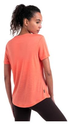 T-Shirt Femme Icebreaker Merino 125 Cool-Lite Sphere III Orange