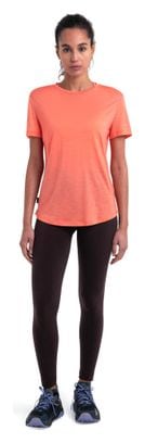 T-Shirt Femme Icebreaker Merino 125 Cool-Lite Sphere III Orange