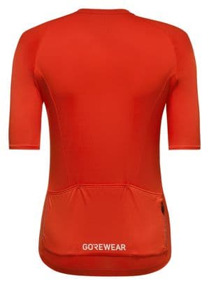 Gore Wear Spinshift Orange Women's Short Sleeve Jersey