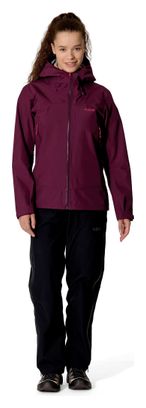 RAB Namche Women's Purple Gore-Tex Waterproof Jacket 